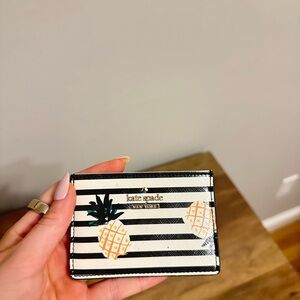 Kate Spade Pineapple Card Holder